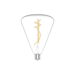 LED bulb Creative Cables cone, transparent, 11W 2700K E27