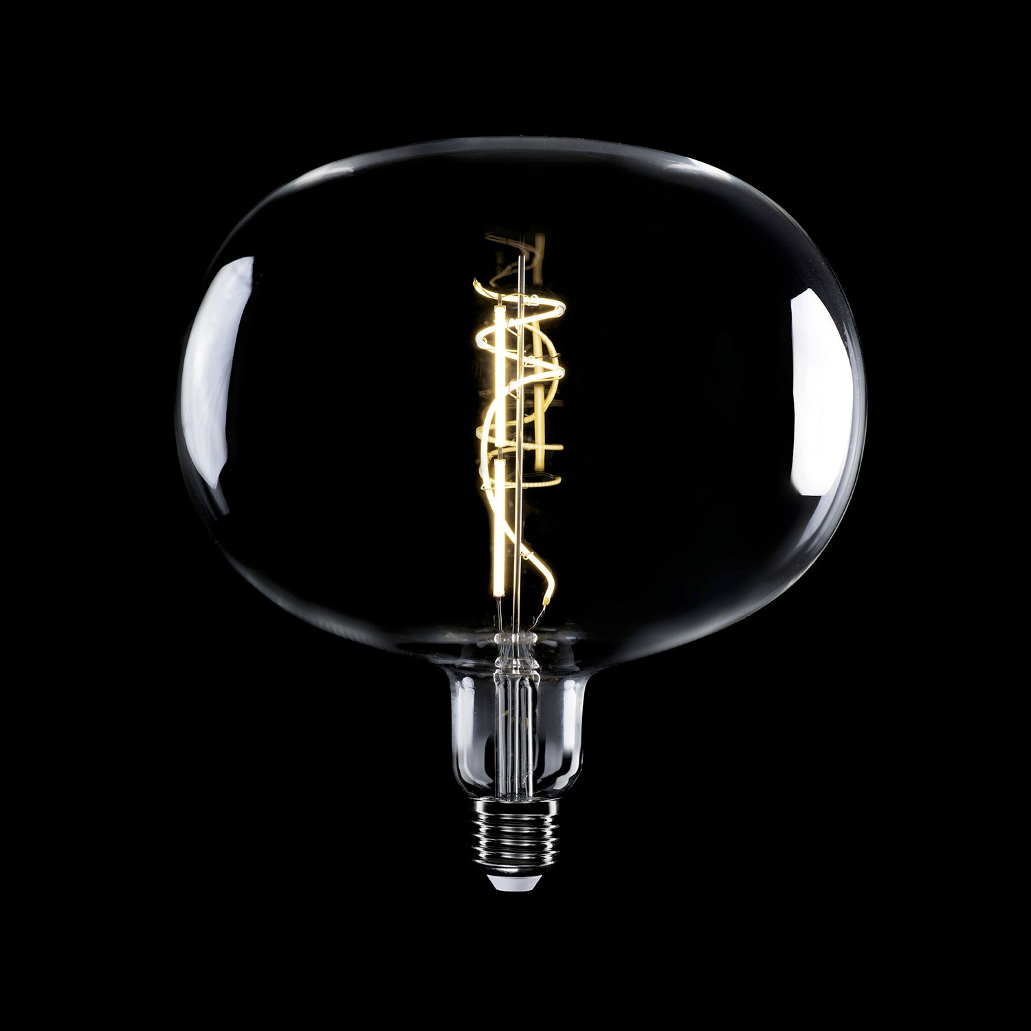 LED bulb Creative Cables ellipse, transparent, 10W 2700K E27