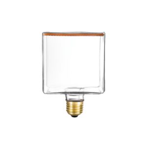 LED bulb Creative Cables cubic, transparent, 4.5W 2200K E27