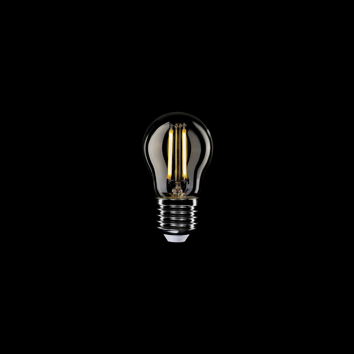 LED bulb Creative Cables ball, transparent, 4W 2700K E27