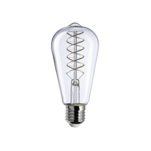LED bulb Creative Cables Edison ST64, white filament, white, 5.9W 2700K E27