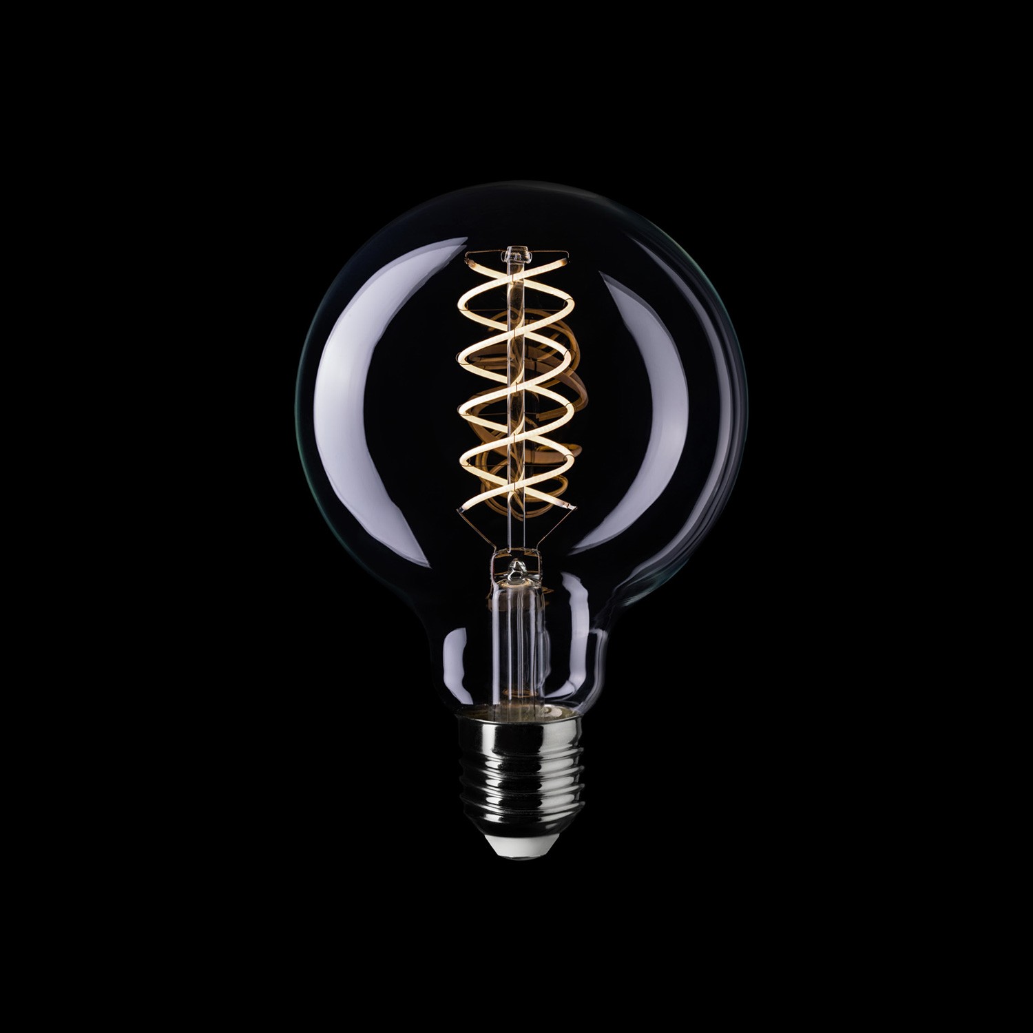 LED bulb Creative Cables ball, white, 5.9W 2700K E27