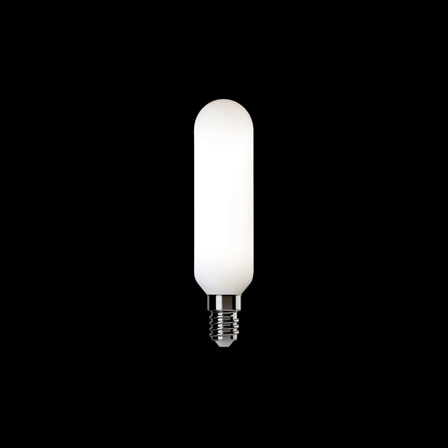 LED bulb Creative Cables tubular, white, 4.8W 2700K E14