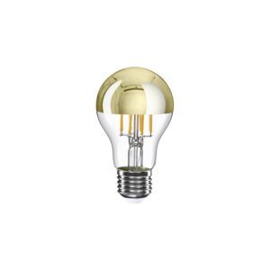 LED bulb Creative Cables half-sphere drop-shaped A60, gold, 7W 2700K E27