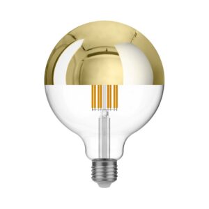 LED bulb Creative Cables ball, gold, 7W 2700K E27