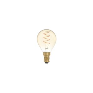 LED bulb Creative Cables ball, gold, 2.2W 1800K E14