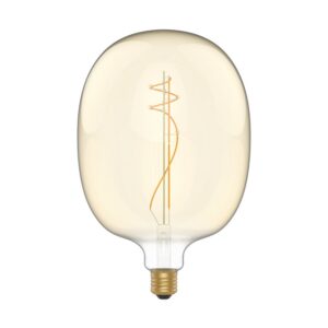 LED bulb Creative Cables ellipse, gold, 8.8W 2200K E27