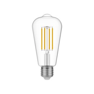 LED bulb Creative Cables Edison ST64, transparent, 7W 2700K E27