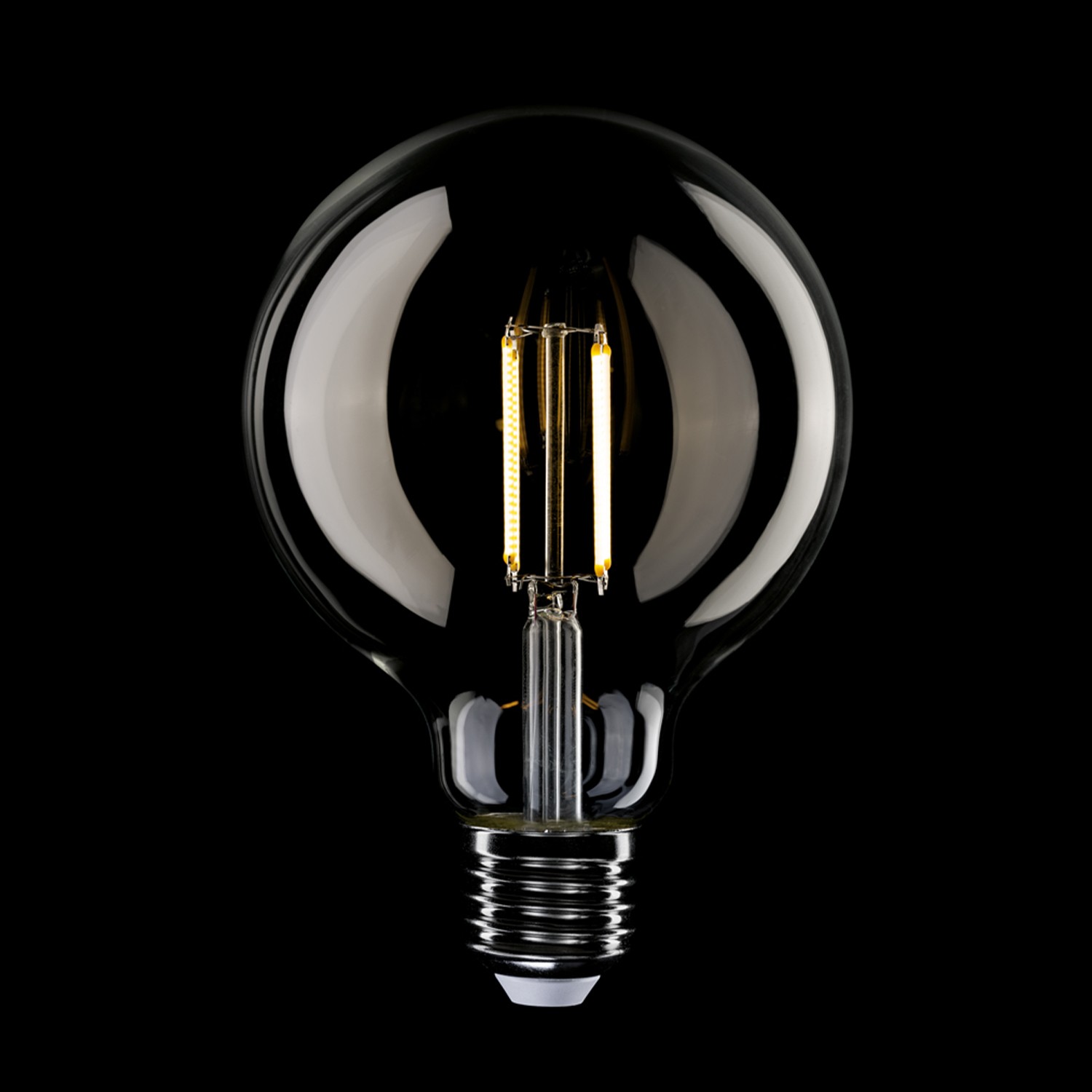 LED bulb Creative Cables ball G125, transparent, 7W 2700K E27
