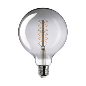 LED bulb Creative Cables ball G125, smoky, 4.8W 1800K E27
