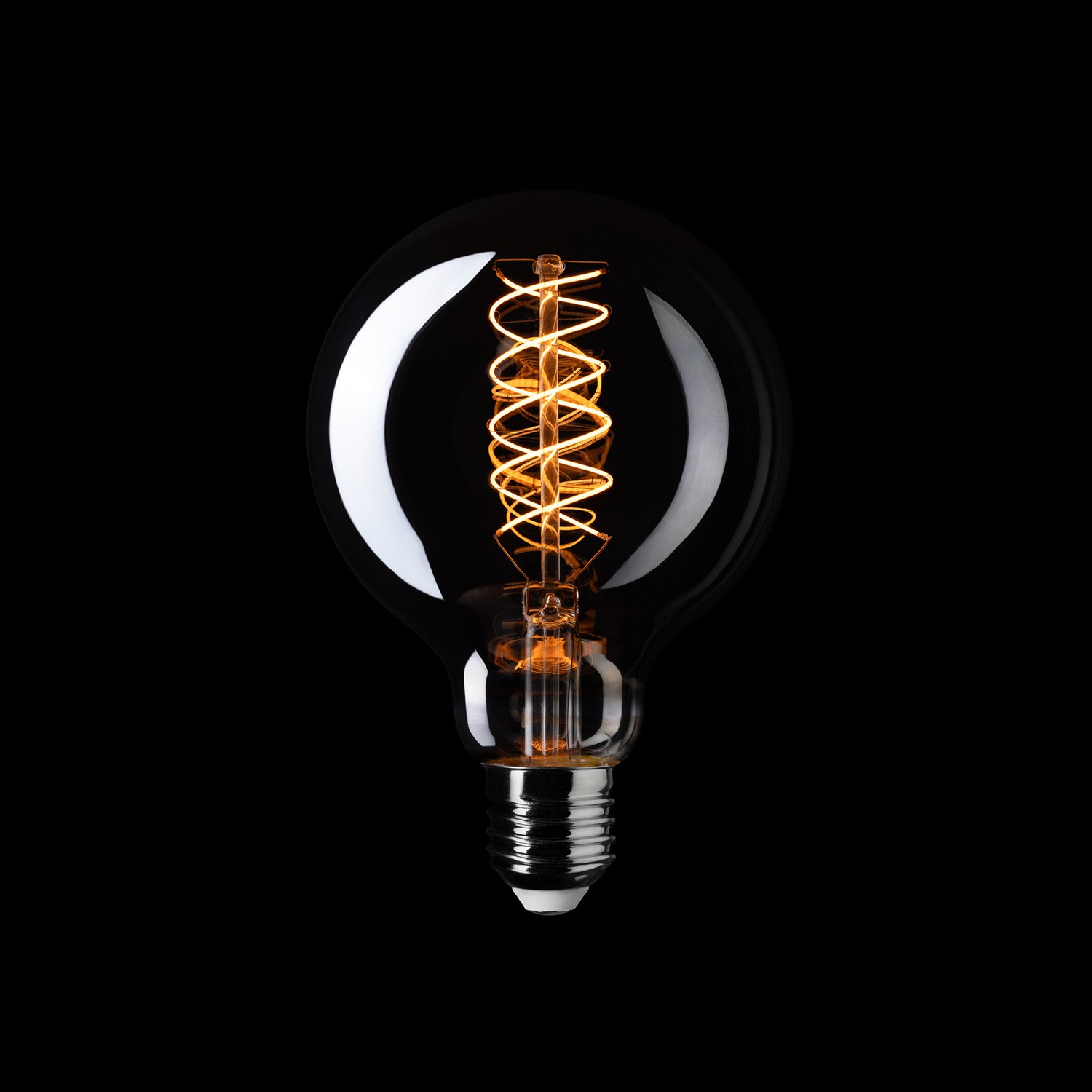 LED bulb Creative Cables ball, smoky, 4.8W 1800K E27