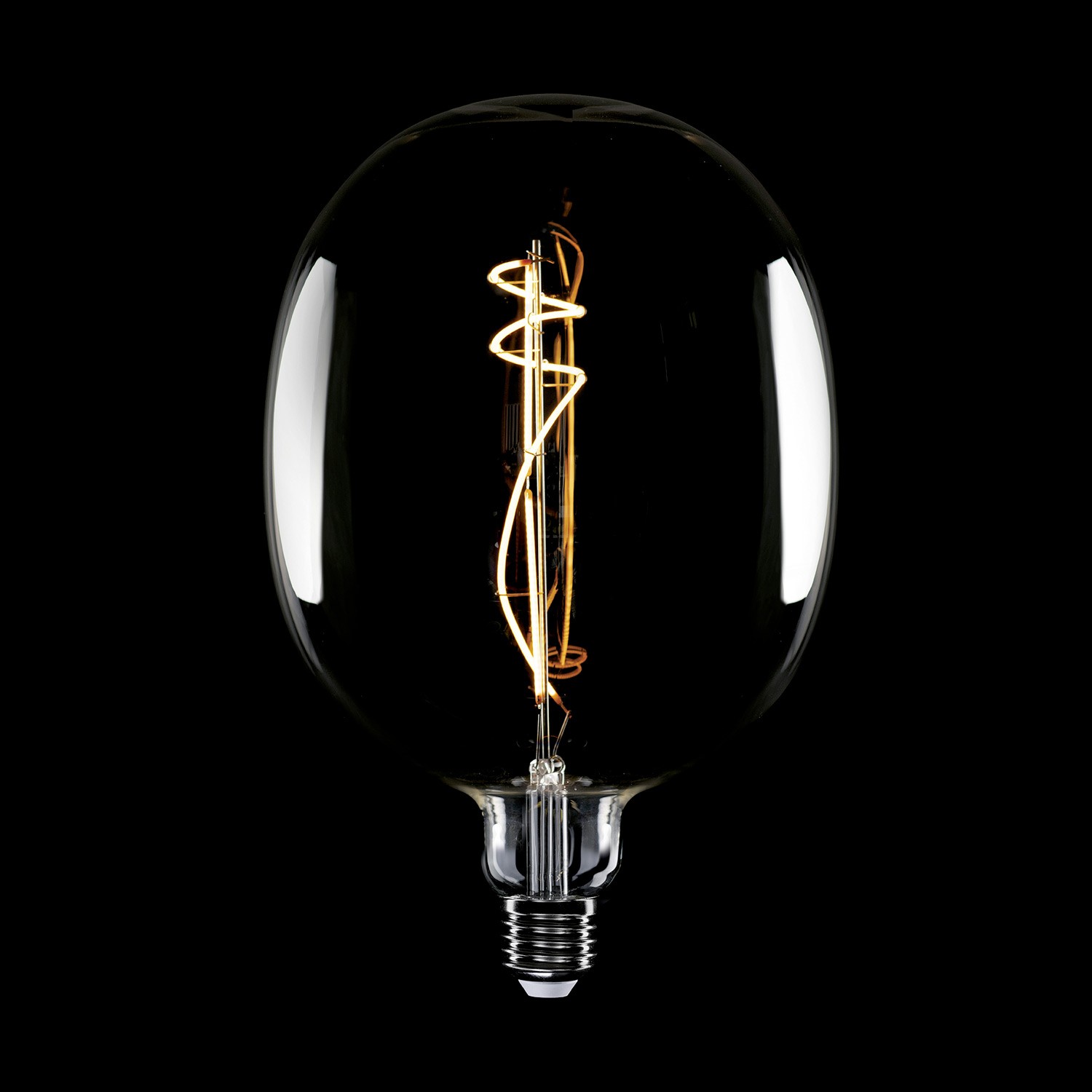 LED bulb Creative Cables ellipse, smoky, 10W 1800K E27