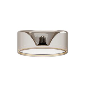 LED bulb Creative Cables ring, smoky, 6W 1900K E27