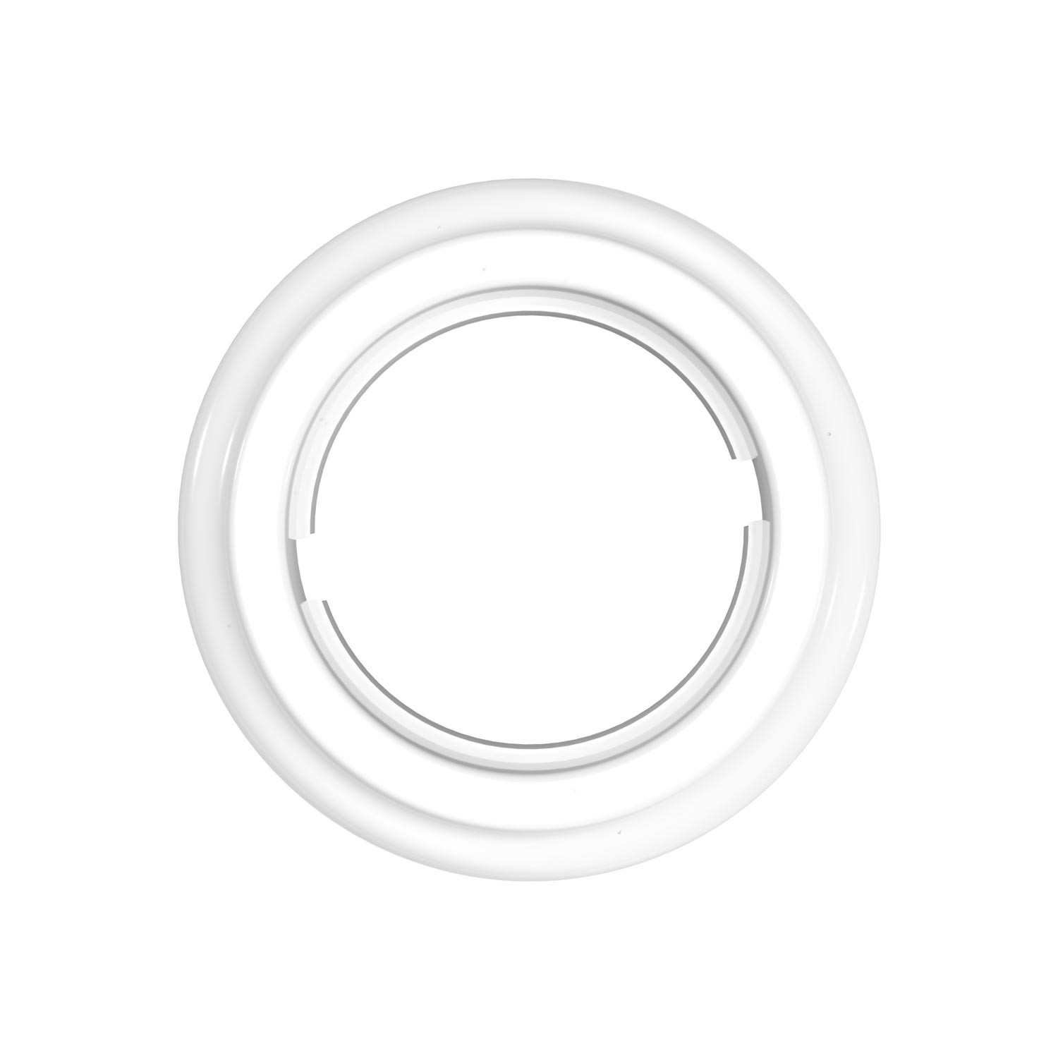 Porcelain base socket/switch Creative Cables, white