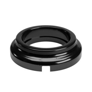 Porcelain base socket/switch Creative Cables, black