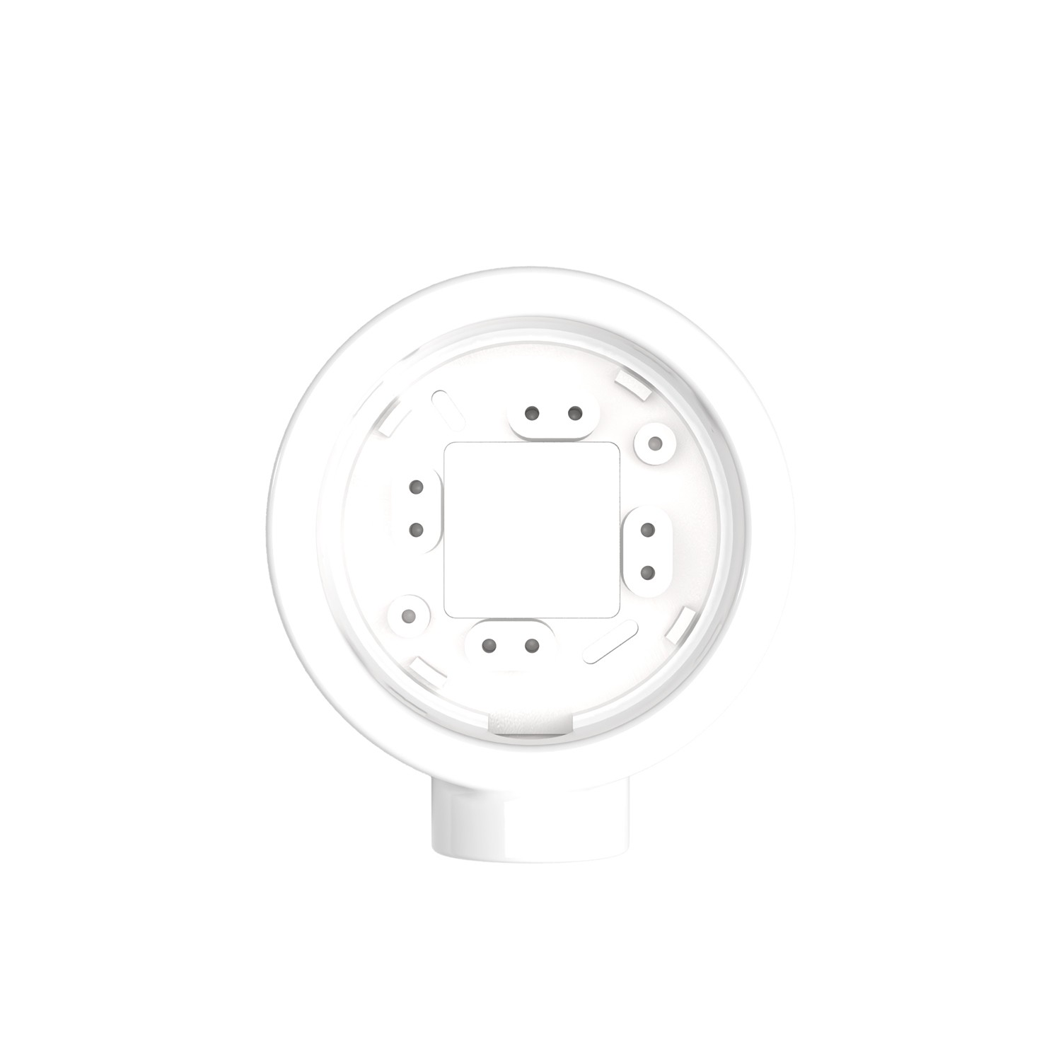 Porcelain base socket/switch Creative Cables, white