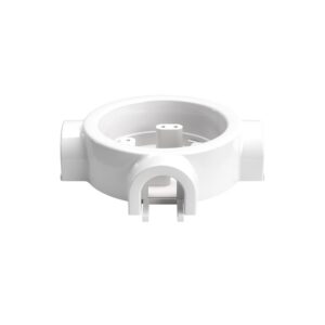 Porcelain base socket/switch Creative Cables, white