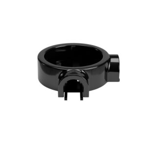 Porcelain base socket/switch Creative Cables, black