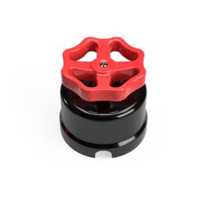 Porcelain changeover switch with handles Creative Cables, red