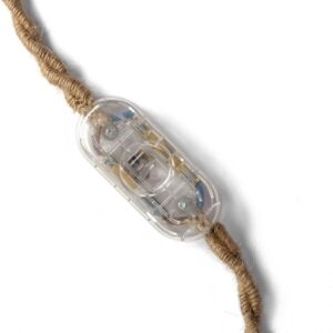 Sliding switch, design Achille Castiglioni Creative Cables, transparent