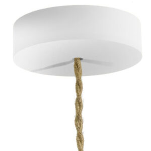 Wooden ceiling socket Creative Cables, white