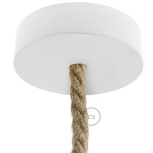 Wooden ceiling socket Creative Cables, white